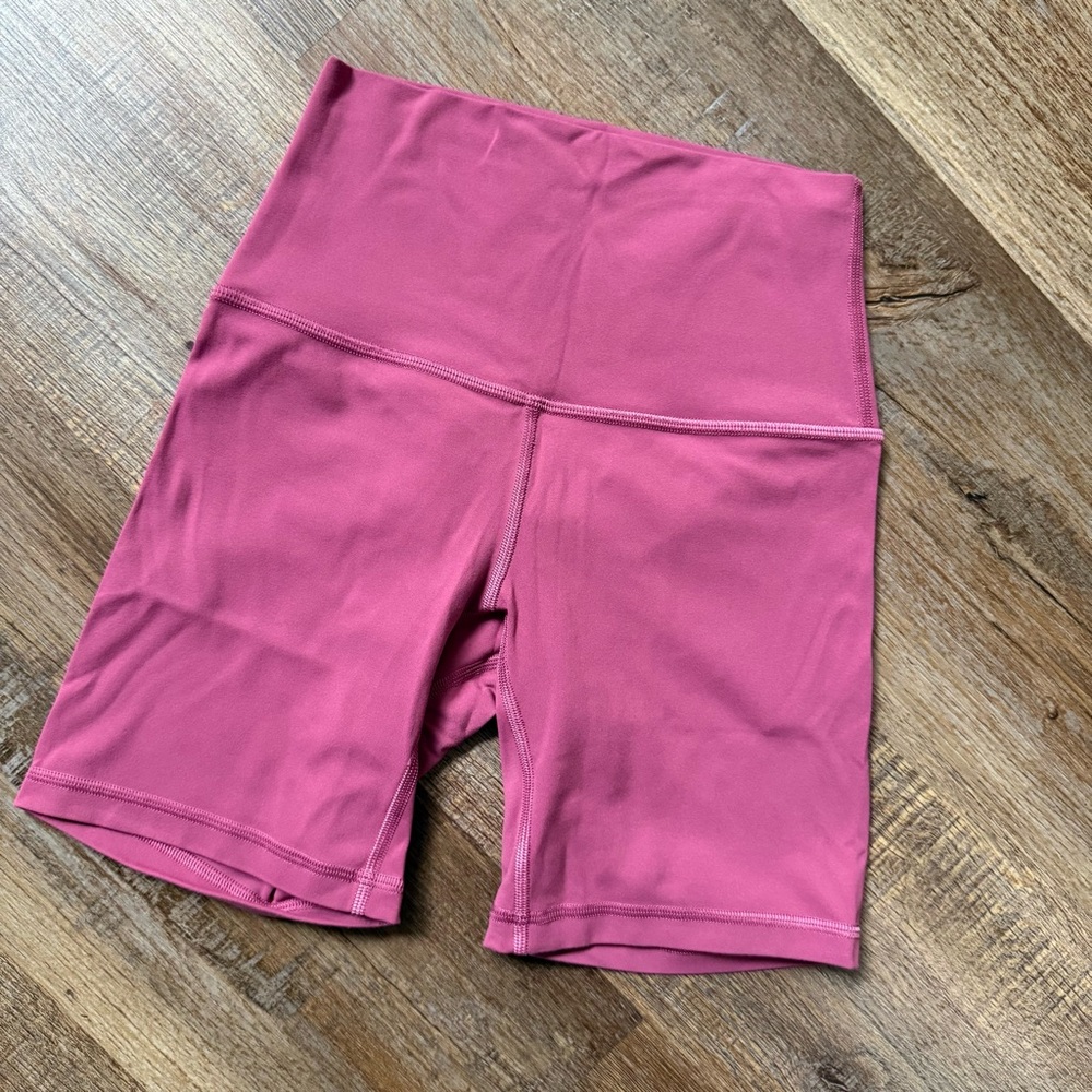 High waisted Align shorts